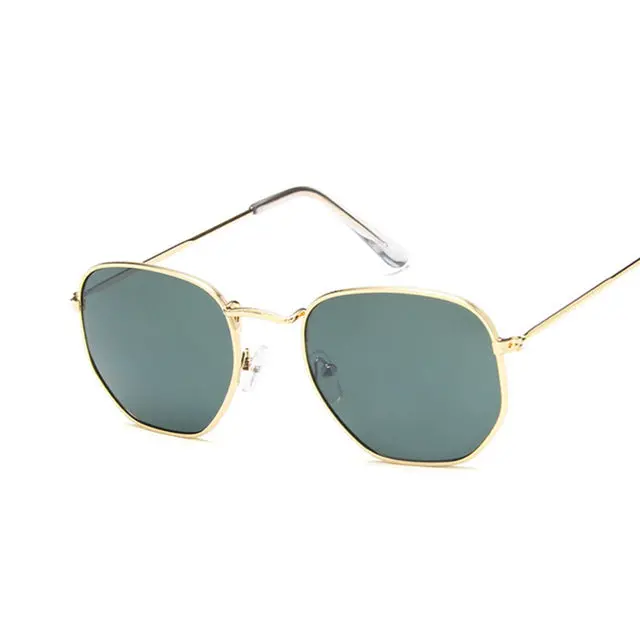 Vintage Square Sunglasses Women Men Shades Retro Classic Black Sun Glasses Female Male Luxury Brand Designer Oculos De Sol 6