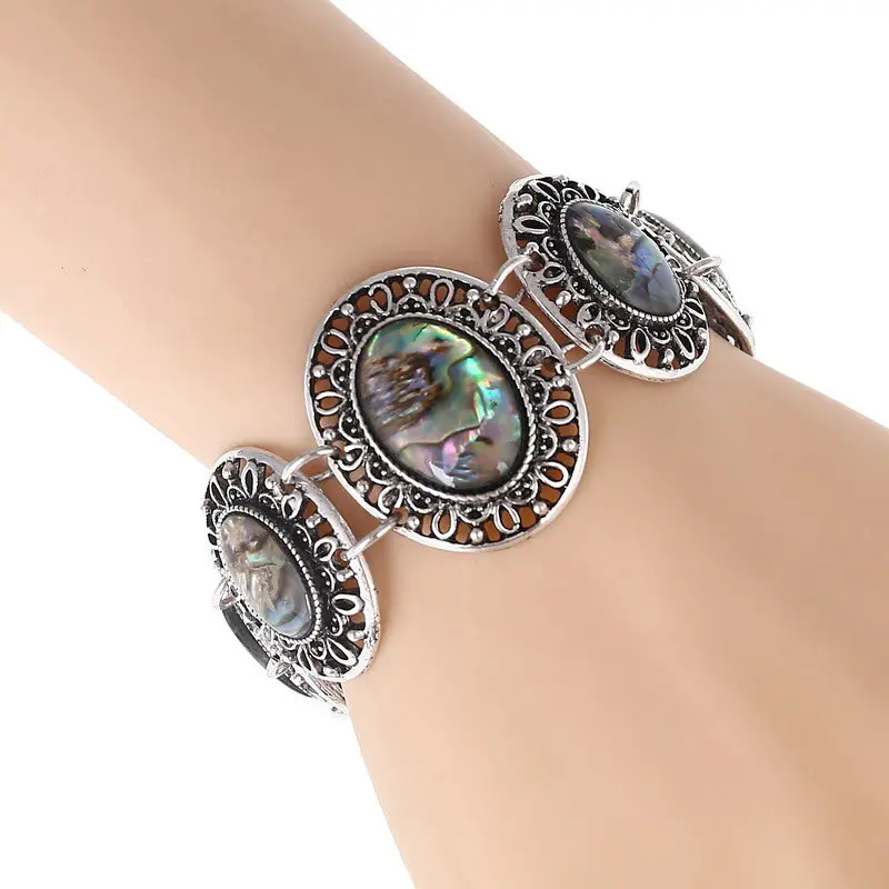 Lovbeafas 2018 Fashion Ethnic Bohemian Bracelets & Bangles For Women Natural Shell Vintage Beach Boho Adjustable Bracelets 1