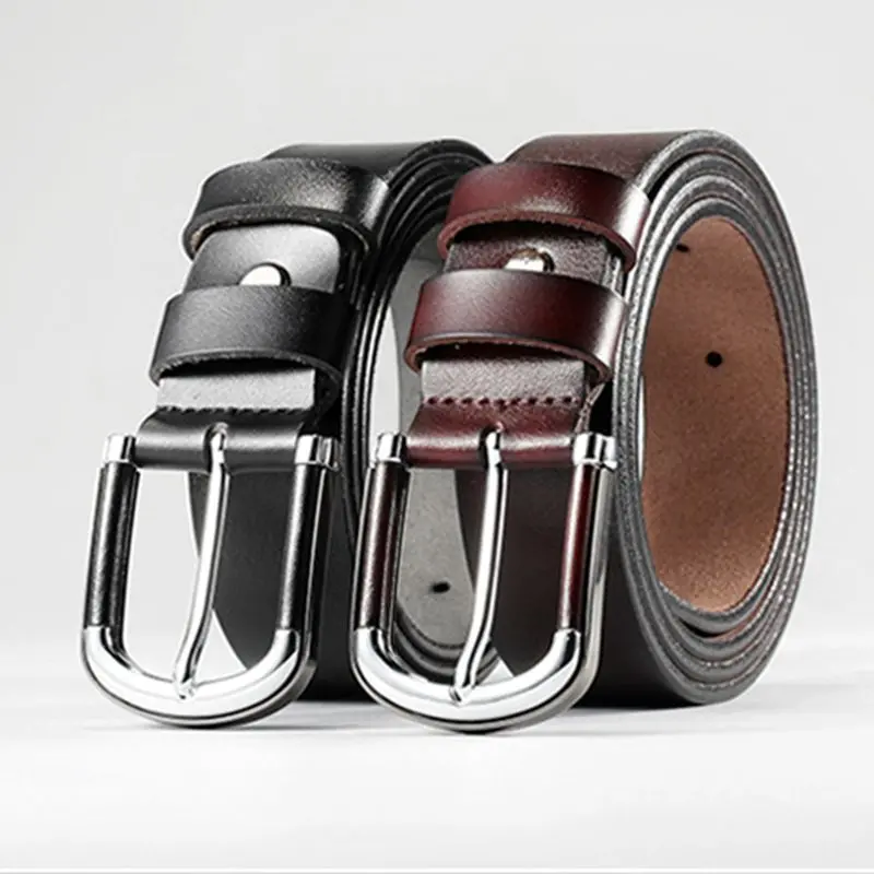 2018 New Arrival Fashion Leather Belt Woman High Quality Mens Belts Luxury Waistband Cowgirl Jeans Cowboy Waist Strap S0867 1
