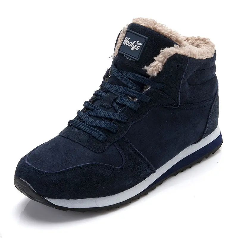 Fur Flock Men Sneakers 1