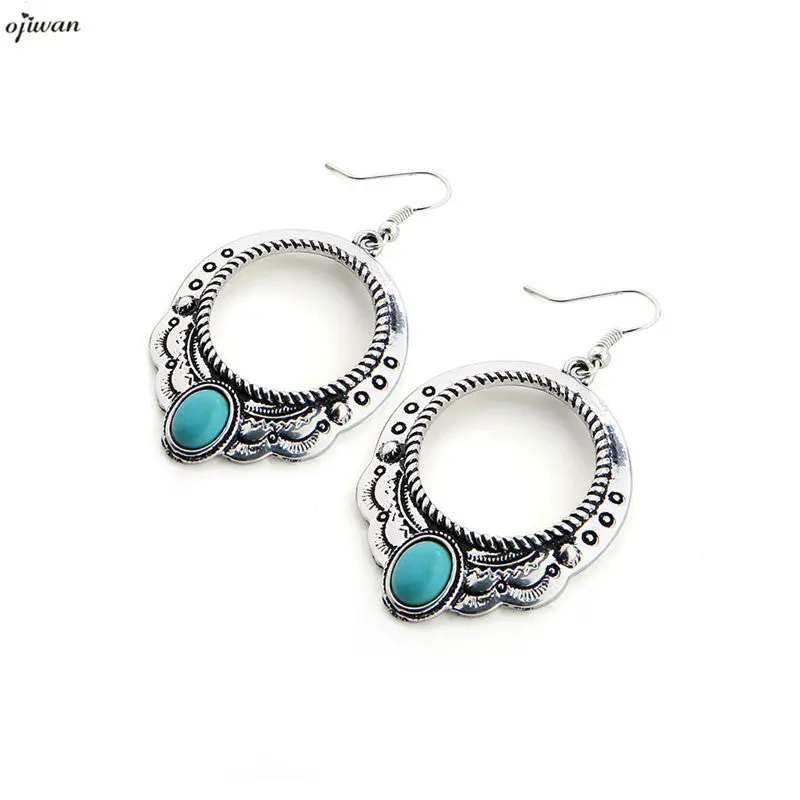 Oorbellen Ethnic Earrings Aritos Gypsy Earrings Women Tribal Earrings Hippie Indian Native American Jewelry Navajo Boho Earrings 1