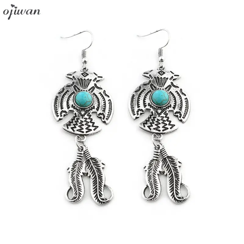 Navajo Eagle Earrings 1