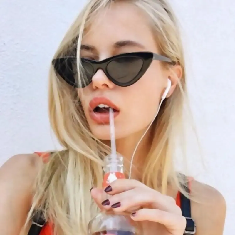 Toyearn 2018 New Fashion Cute Sexy Ladies Cat Eye Sunglasses Women Vintage Brand Small Sun Glasses Female Oculos De Sol Uv400 1