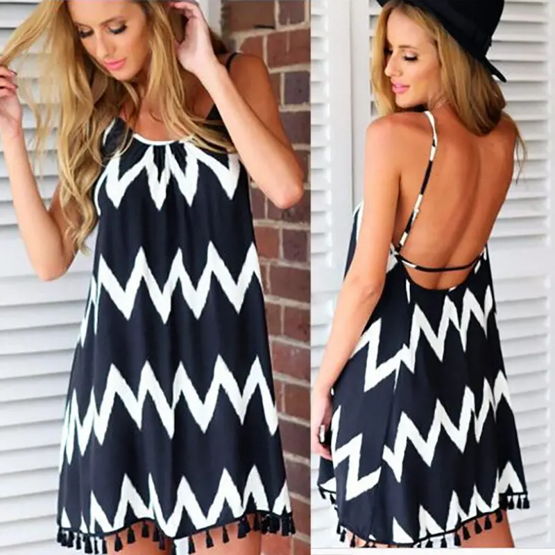Women Beach Short  Sexy Strapy Summer Dress 1