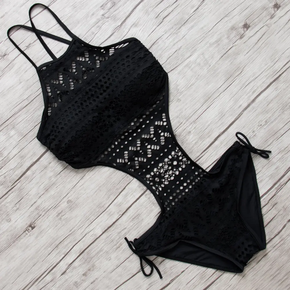 New One Piece Swimsuit 2018 Swimwear Women Push Up Monokini Solid Bodysuit Set Sexy Beach Wear Maillot De Bain Femme Bodysuits 1