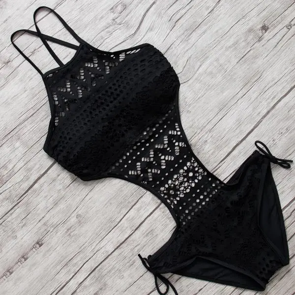 New One Piece Swimsuit 2018 Swimwear Women Push Up Monokini Solid Bodysuit Set Sexy Beach Wear Maillot De Bain Femme Bodysuits 3