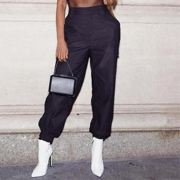 Women's Harem Pants High Waist 1