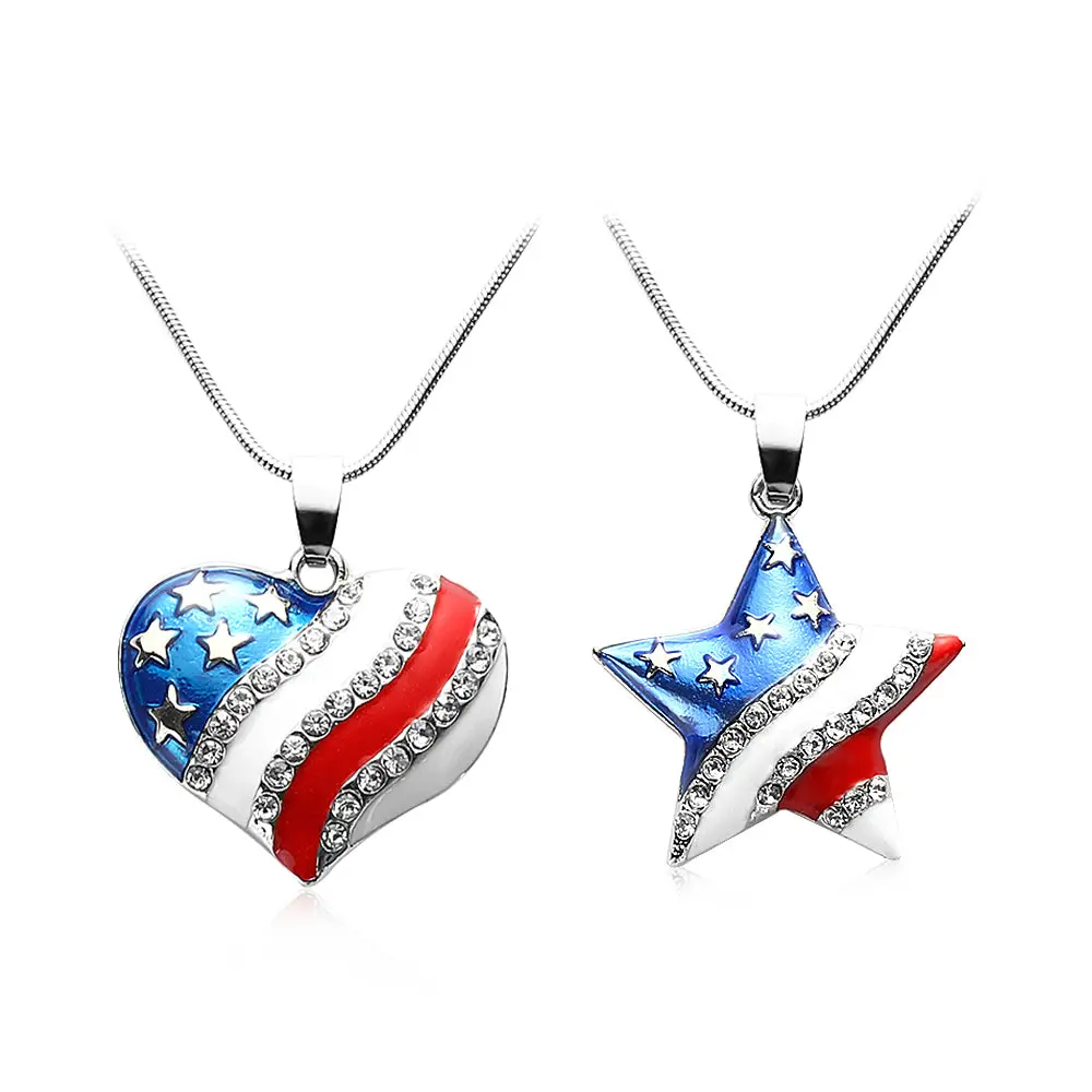 4Th Of July Independence Day Crystal Jewelry Best Gift 1