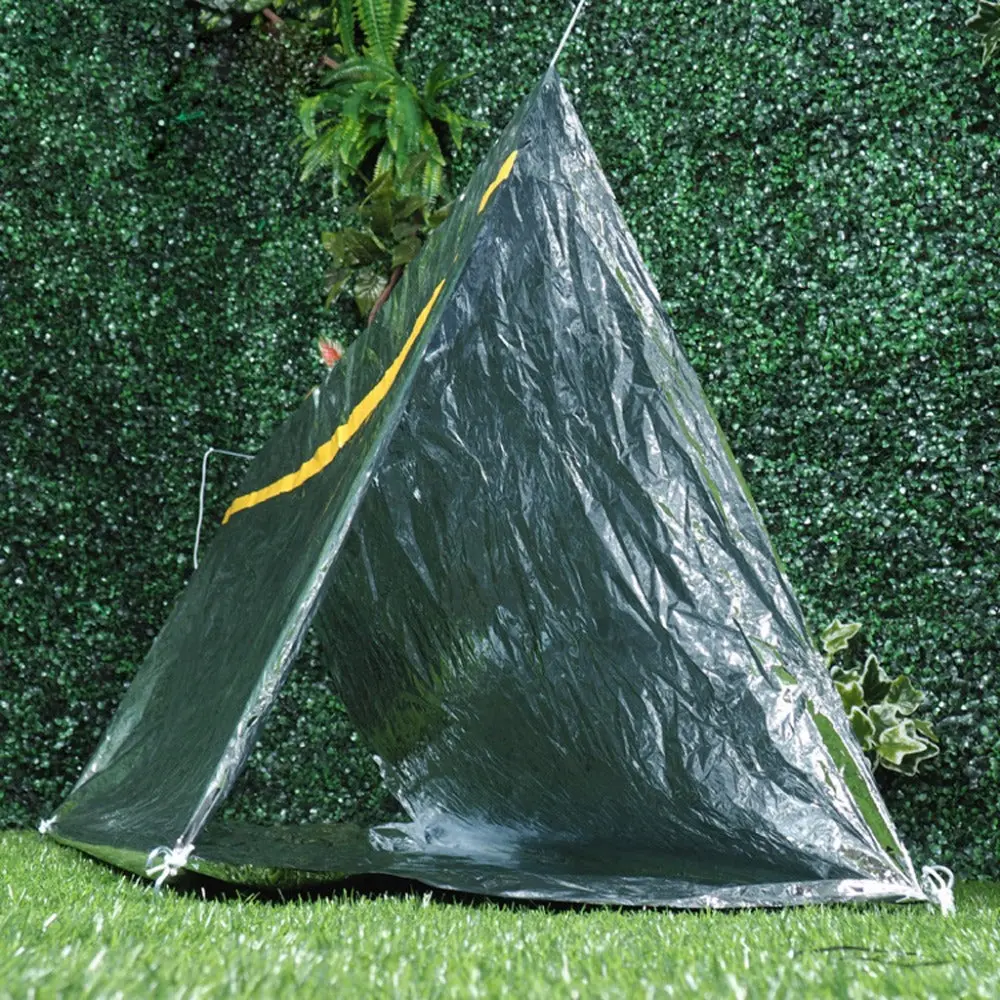 Emergency Waterproof Survival Tube Tent Thermal Reflective Cold Weather Shelters 1