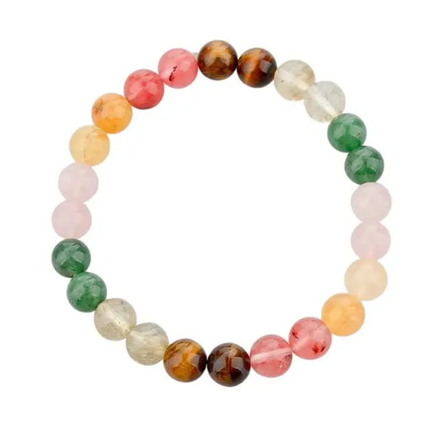 Chicvie Heart Charm Bracelets Bangles White Natural Stone Bracelet For Women Pulseiras Boho Jewelry Friendship Bangle Sbr150344 10