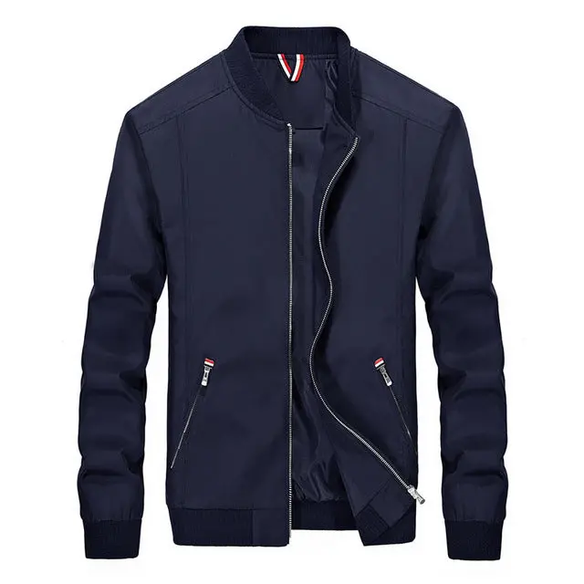 Slim-Fit Windbreaker Jacket for Men - Image 3