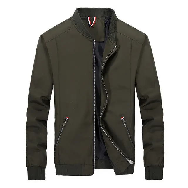 Slim-Fit Windbreaker Jacket for Men - Image 4