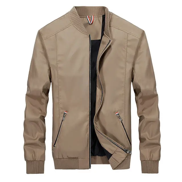 Slim-Fit Windbreaker Jacket for Men - Image 5