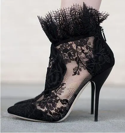 Embroidered Women Booties 1