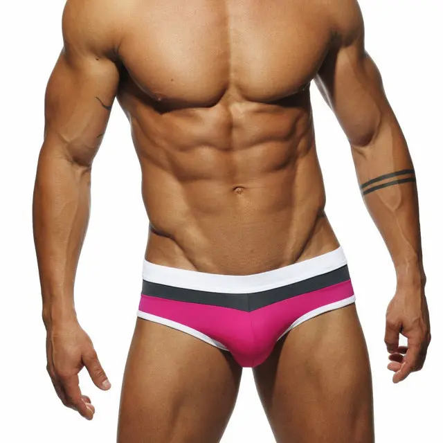 Men's Water-Repellent Push-Up Swim Trunks - Image 4