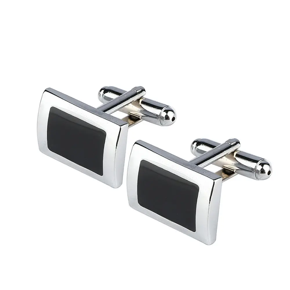 Silver Plated Cuff Link Gemelos 1