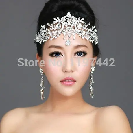 Bridal Hairbands Crystal Headbands Women Hair Jewelry Wedding Accessories 1