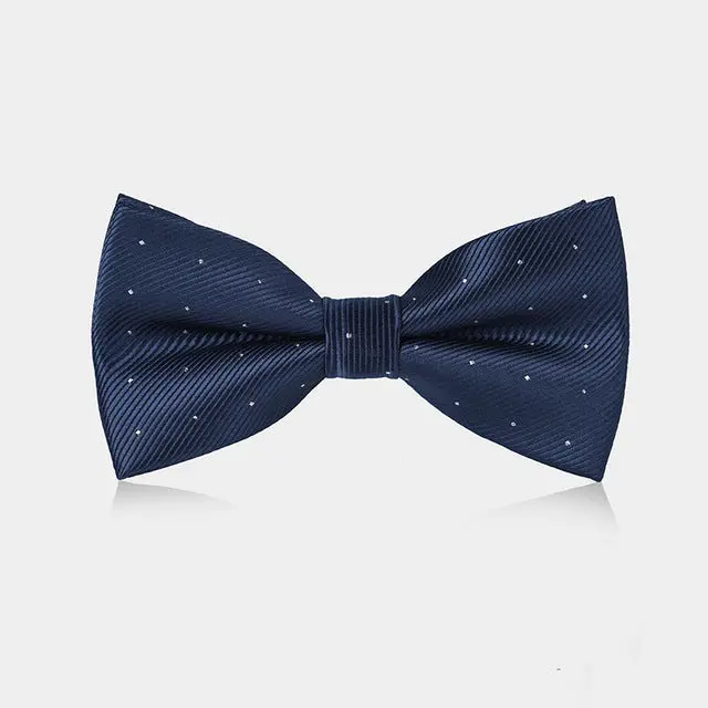 Veektie 2018 New Design Bow Ties For Men Wedding Party Business Bowtie Butterfly Black Red Blue Cravate Formal Tuxedo Bowtie 6