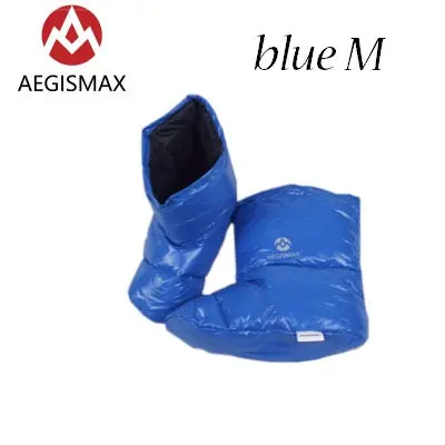 Aegismax Sleeping Bag Accessories Duck Down Slippers Camping Out Soft Sock Unisex Indoor/Warm Long Journey Lightweight 7