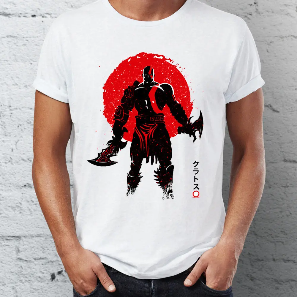 Men's T Shirt Kratos God Of War Under The Sun Artsy Gaming Tee 1