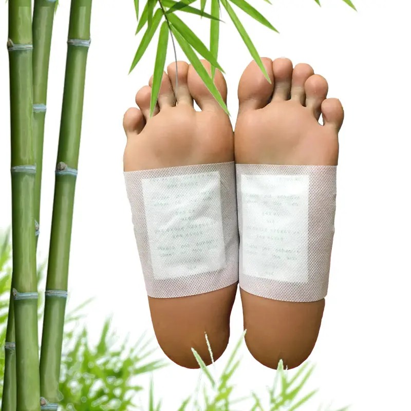 Hot Sale! 8Pcs Kinoki Detox Foot Pad Patch Feet Care Body Massager Bamboo Herbal Plaster Stress Relief Better Sleep Health Care 1