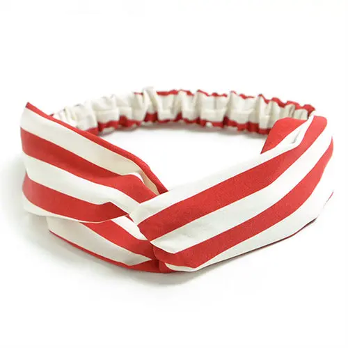 Bohemian Style Elastic Headbands Boho Cross Floral Turban Girls Flower Hairbands Striped Headwrap Hair Accessories For Women 21
