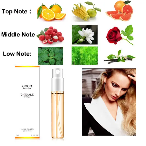 Summer Spirits Female Parfum Women Perfume With Pheromones Body Spray Long Lasting Fragrance For Women & Men Sweat Deodorant 3Ml 6