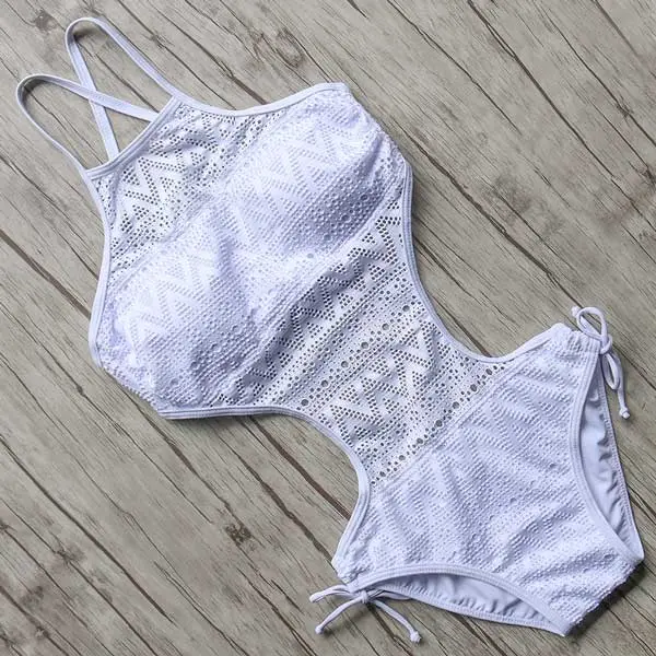 Stylish 2018 women's one-piece swimsuit featuring push-up support, sleek solid design, and flattering monokini silhouette—ideal for beach days, swimming, or resort wear. - Image 6