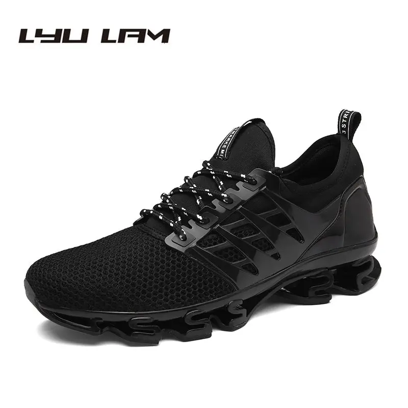 Summer Cool Breathable Men Sneakers Shoes Mesh Casual Shoes Gingham Lace Up Comfortable Shoes For Walk Sneakers For Men 1