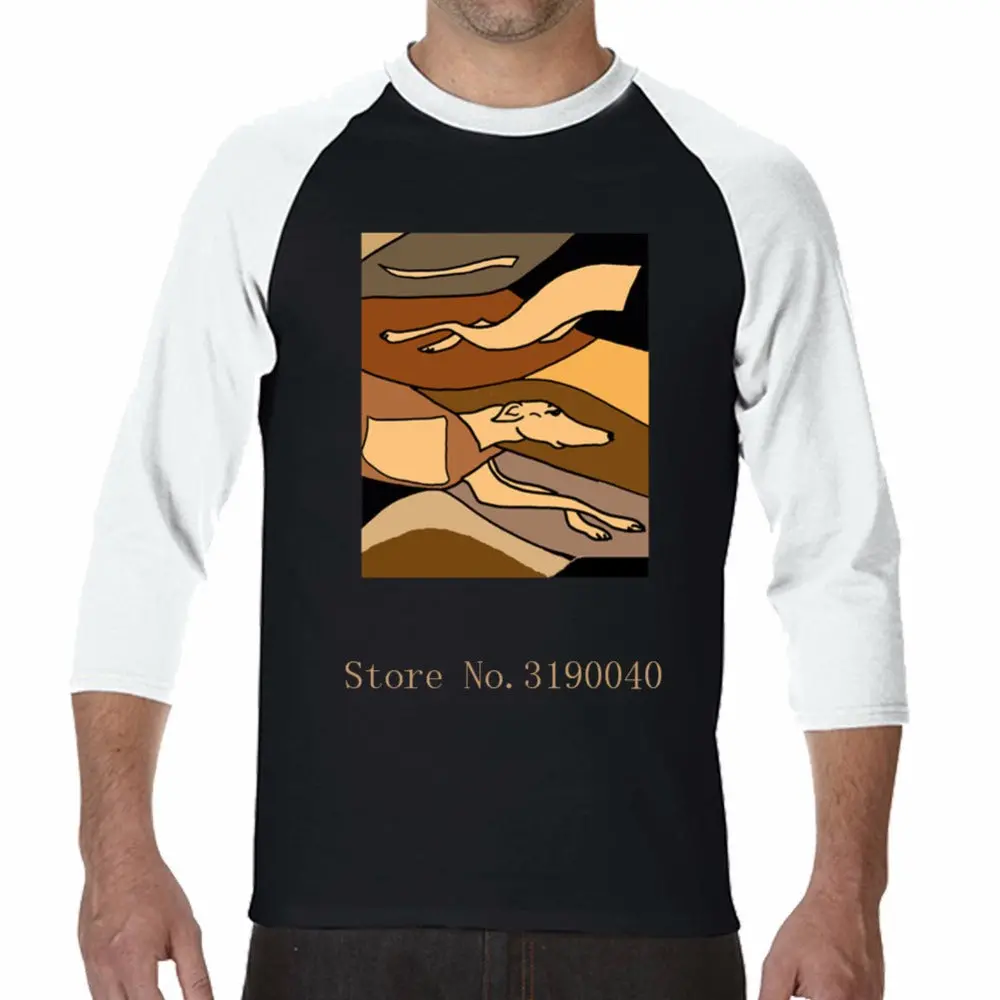 Liverpool Artsy Greyhound Dog Original Abstract Tee Shirt Men Printed Long Sleeves Sale Branded Top Camiseta Tee Tops 1