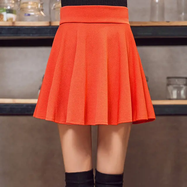 Clobee High-Waisted Elastic Mini Skirt for Women – Stylish Autumn Office & Casual Wear - Image 4