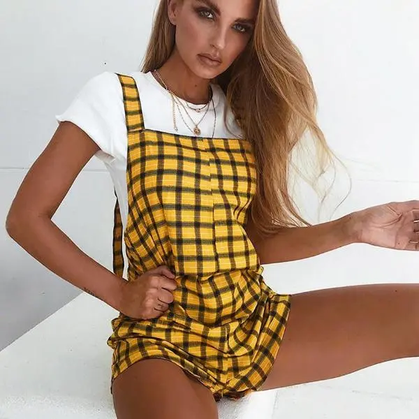 Sexy Jumpsuits Preppy Style 1