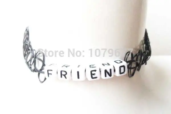 2016 Hot Sale Tattoo Choker Black Handmade Woven Gothic Punk Grunge Necklace Best Friend Necklace 1