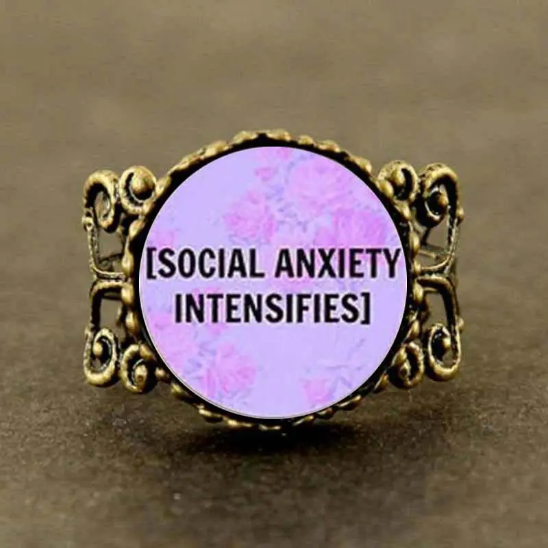 Steampunk Pastel Goth 90S Soft Grunge Creepy Cute Bubblegum Nu Goth Antisocial 1Pcs/Lot Silver Mens Ring Jewelry 1