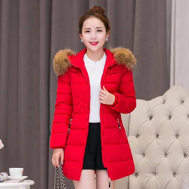 Top Quality New Winter Fashion Women Cotton Coat For Female Down Jacket Cold Weather Warm Coat Woman Long Outerwear Coat Jacket 1