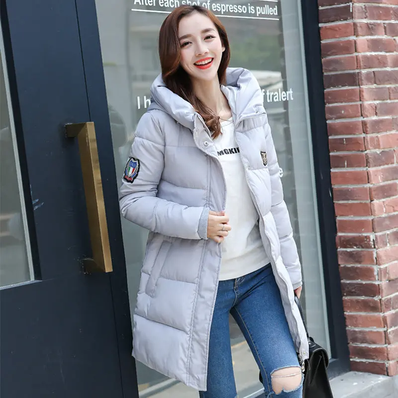 Fashion Long Women Coat Winter Warm Coat Cold Weather Warm Outwear Fake Cotton Coat Jacket Winter Down Jacket Women Long Coat 1