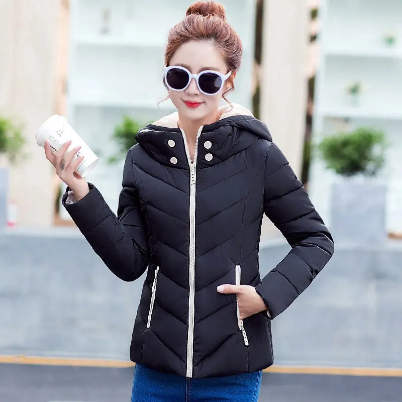 Fashion Warm Coat Jacket Thin Hooded Women Jacket Coat For Cold Weather Winter Autumn Spring Coat Jacket For Warm Outwear Coat 1