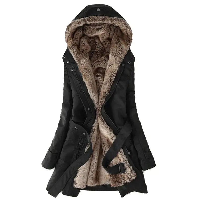 Two Way Wear Fur Coat Parka 1