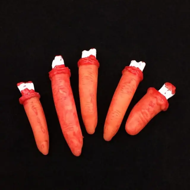 Halloween Horror Props Bloody Hand Haunted House Party Decoration Scary Hand Finger Leg Foot Brain Heart Hot 7