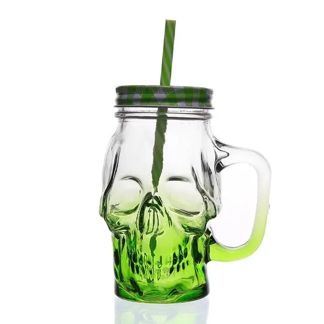 1Pcs 3D Axe Epacket Handle Viking Warrior 450Ml Skull Mug Gothic Tankard Halloween Decoration Skeleton Cup Beer Stein Man Gift 6