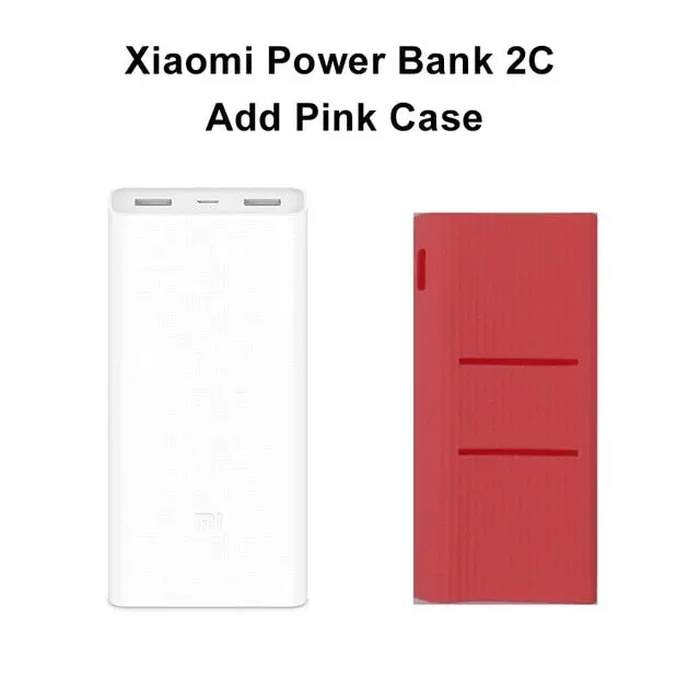 Original Xiaomi Power Bank 20000Mah 2C External Battery Portable Charging Dual Usb Qc3.0Mi 20000 Mah Powerbank Charger For Phone 1
