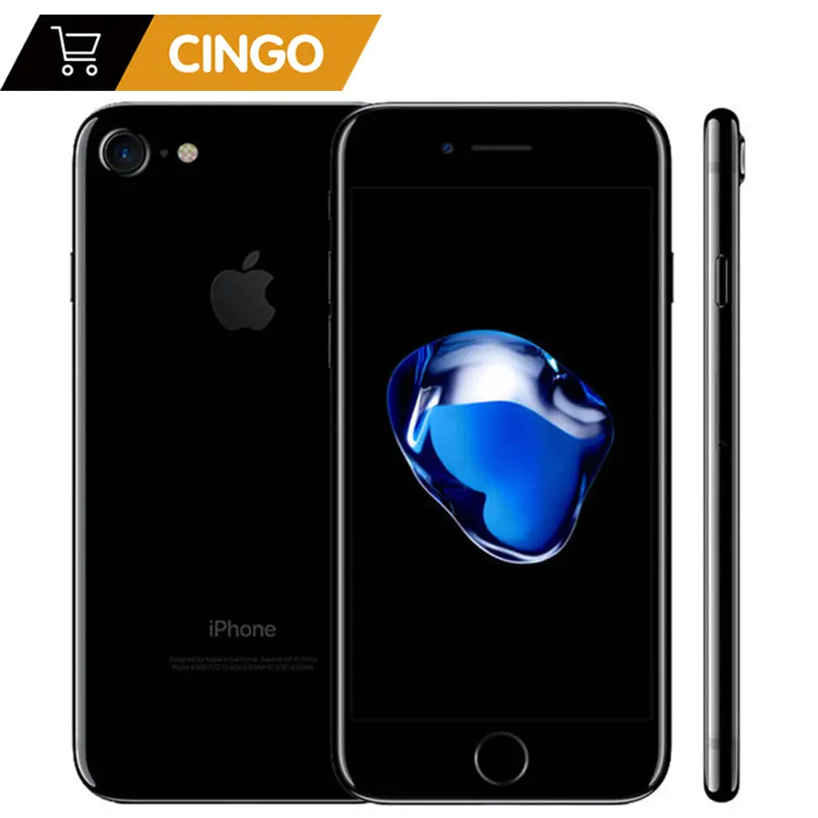 Unlocked Apple Iphone 7 / 7 Plus 4G Lte Cell Phone 32/128Gb/256Gb Ios 12.0Mp Camera Quad-Core Fingerprint 12Mp 2910Ma 1