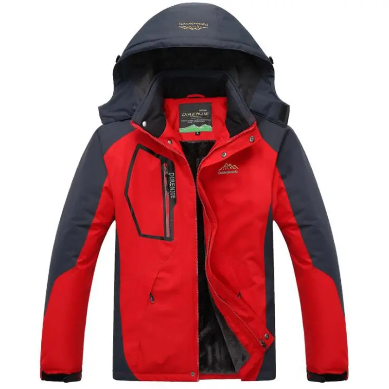 Men's Winter Inner Fleece Jacket Men Outwear Sportswear Warm Brand Coats Parkas Male Waterproof Windbreaker Thermal Jackets 1