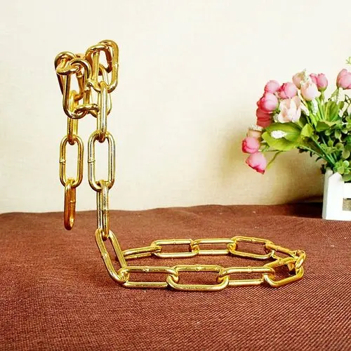 Wine Racks Magic Chain Wine Bottlestand Suspension Bottle Holder Metal Single Hanging Portable Handmade Plating Self Rack 2