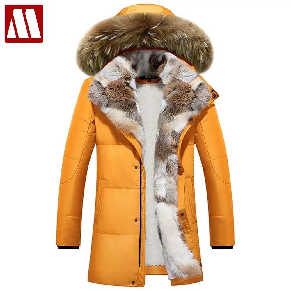 New Women Winter Oversize Down Jacket Lady's Long Hooded Fur Coat Plus Size Thick Hood Down Coats Warm Jackets Green Black White 1