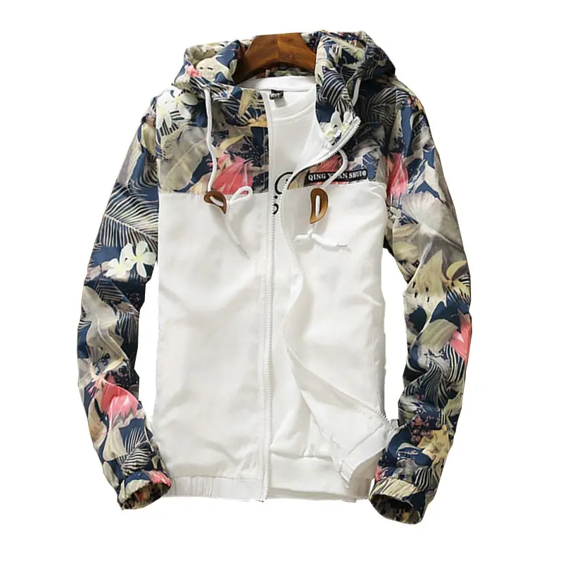 Women's Hooded Jackets 2018 Summer Causal Windbreaker Women Basic Jackets Coats Sweater Zipper Lightweight Jackets Bomber Famale 1