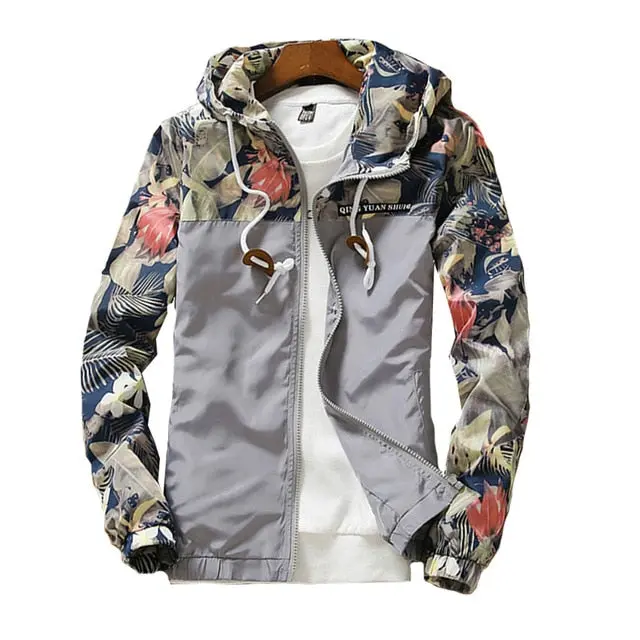 Lightweight Hooded Windbreaker Jacket for Women – Casual Summer Bomber Style - Image 4