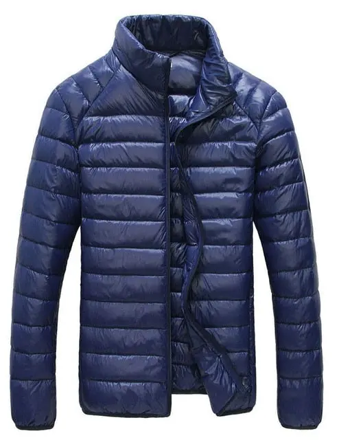 2018 New Men Winter Jacket Ultra Light 90% White Duck Down Jackets Casual Portable Winter Coat For Men Plus Size Down Parkas 6