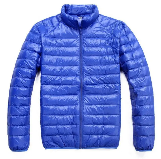 Men's Ultra-Light 90% White Duck Down Winter Jacket – Warm, Packable Casual Parka for Cold Weather - Image 4