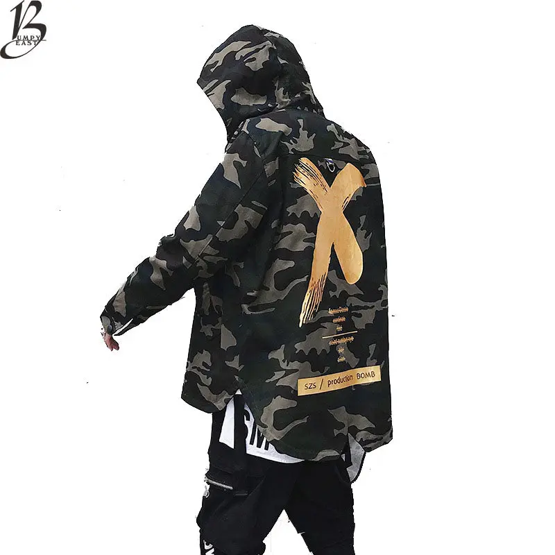 X Coat Camo Jacket Red Yellow Headwear Hoody Windbreakers Hip Hop Jackets Coat For Men Women Us Size S-Xl 1